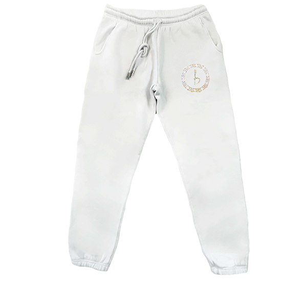 Emblem Sweatpants - White/AB