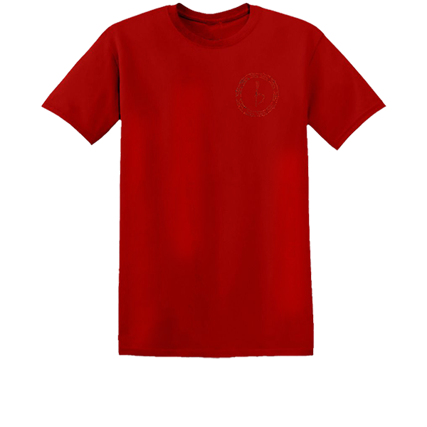 Emblem Tee - Red/Red