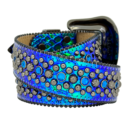 Trojan Iridescent Blue Python