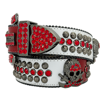 Crimson Skulls Fusion Red Belt