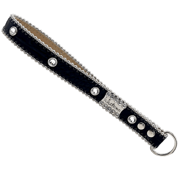 Keychain Handle - Black &amp; Clear