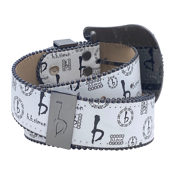 BB Pattern Triple ‘b’ Classic – White/Black