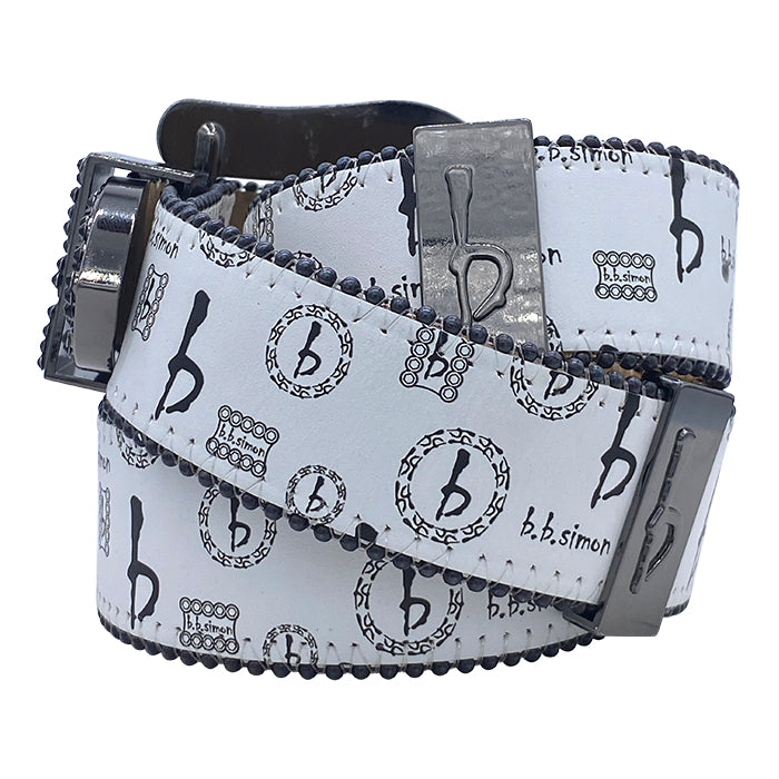 BB Pattern Triple ‘b’ Classic – White/Black