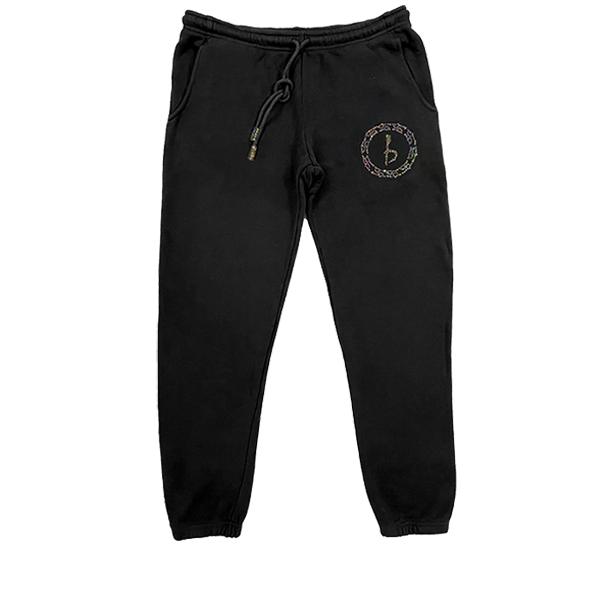 Emblem Sweatpants - Black/AB