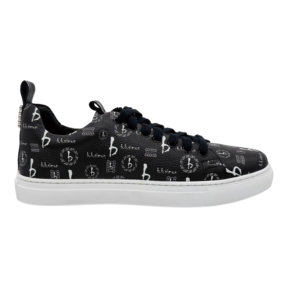 BB Pattern-M-Shoes - Black