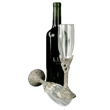 B.B.SIMON CUP-507 Swarovski Crystal Rhinestone Jeweled Wine Glasses