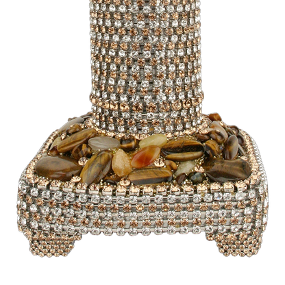 CDH-210 Swarovski Crystal Candle Holder