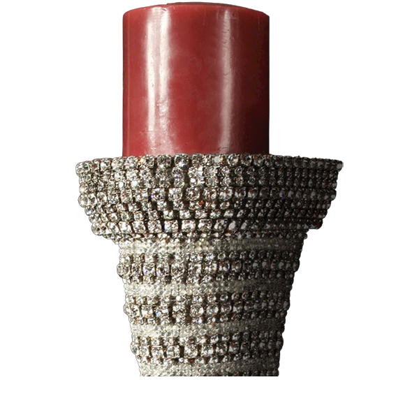 CDH-218 Swarovski Crystal Candle Holder