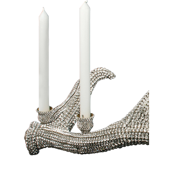 CDH-220 Swarovski Crystal Candle Holder