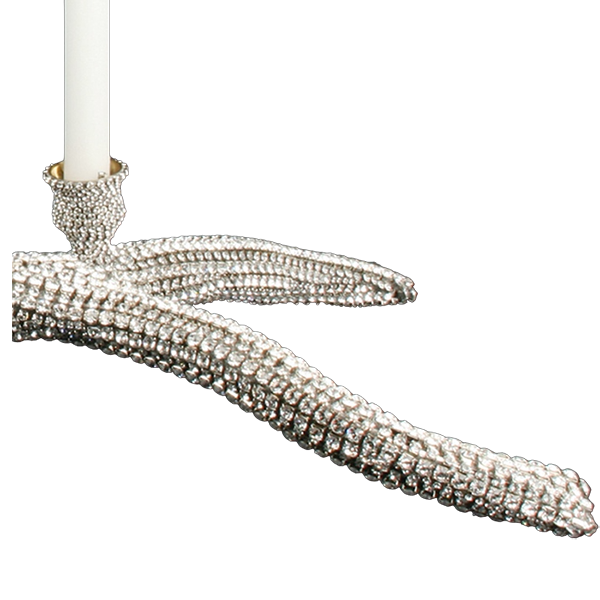 CDH-220 Swarovski Crystal Candle Holder