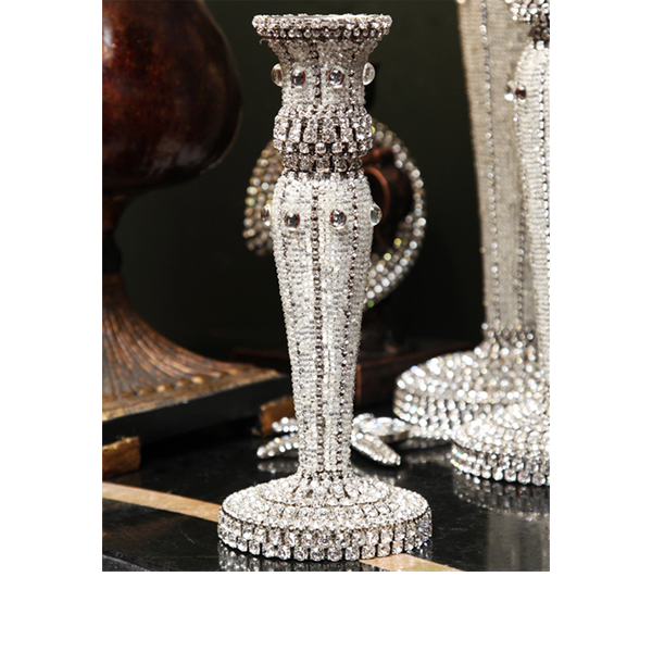 CDH-240-S Swarovski Crystal Candle Holder