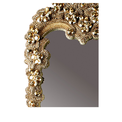 M-306-27 BB Simon Gold Swarovski Full Length Mirror