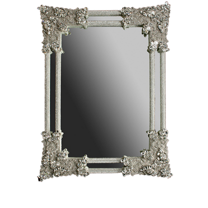 M-401-CLEAR BB Simon Modern Rhinestone Mirror