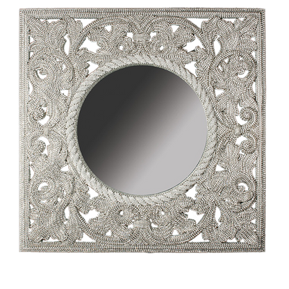 M-501 BB Simon Crystal Compact Mirror