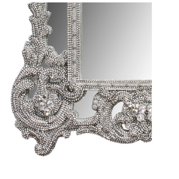 M-514 BB Simon Delicate Designer Crystal Mirror