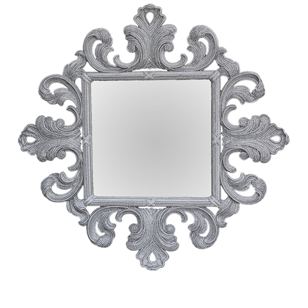 M-518-CLEAR BB Simon Unique Crystal Mirror