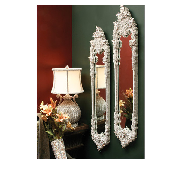 M-523 BB Simon Skinny Tall Jewel Mirror