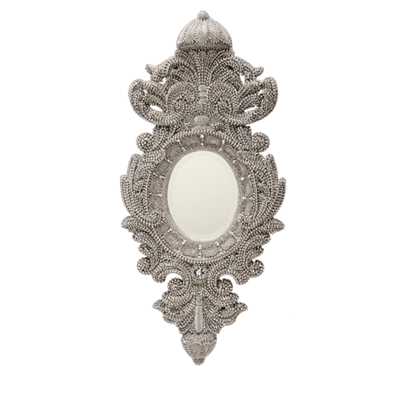 M-527 BB Simon Swarovski Framed Mirror