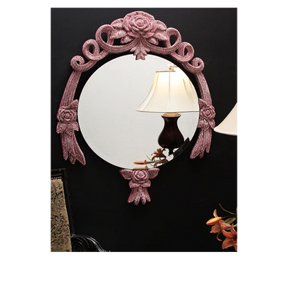 M-532-LT.Rose BB Simon Sparkling Rose Custom Mirror